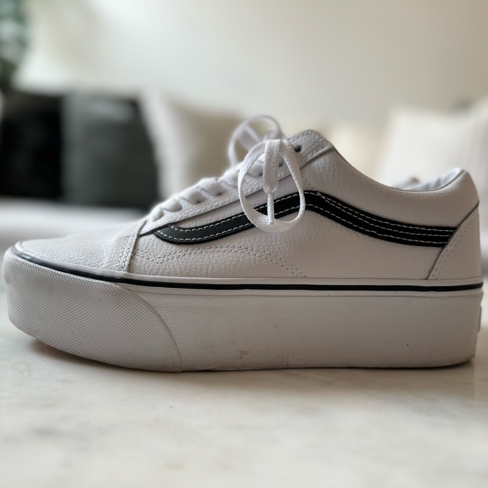 VANS Old Skool Stackform Leather